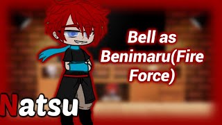 Danmachi react ao • Bell as Benimaru• Fire Force 🇧🇷🇺🇸 [upl. by Id]