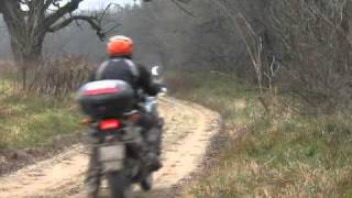 20101121  OFFROAD  HONDA XL1000V VARADERO [upl. by Stevenson]