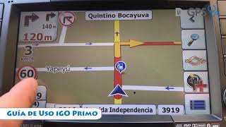 Guía de Uso iGO Primo GPS [upl. by Leisam722]