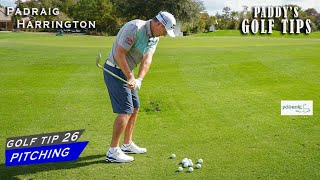 HOW TO MASTER PITCH SHOTS 50100 Yards  Paddys Golf Top 26  Padraig Harrington [upl. by Hershell]