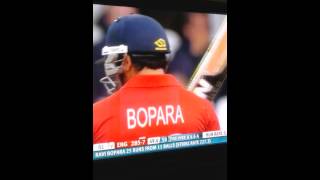 Billy Bowden falling over in cricket match [upl. by Amias]