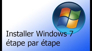 Comment installer Windows 7 étape par étape comment refaire le système de son ordinateurYOUTUBE [upl. by Bartholomew549]