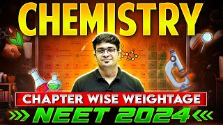 NEET 2024 Chemistry Chapter Wise Weightage and Priority List 🔥 [upl. by Sheffield]