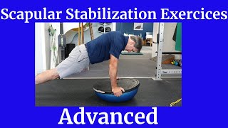 Scapular Stability Exercises Advanced [upl. by Willet106]