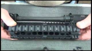 Installation of the Gen2 Two Piece Free Float Handguard [upl. by Ellehcin]