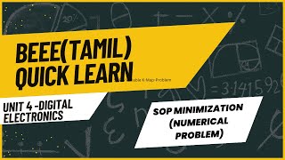 SOP Minimization Numerical Problem [upl. by Ogram511]