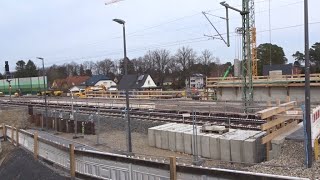 Dresdner Bahn Baustelle Blankenfelde 18022024 [upl. by Peltier]