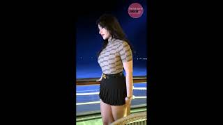 Must Watch  Mini Skirts Girls 5 🥰🍑 [upl. by Thordis]