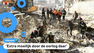 Nog steeds weinig hulp voor Syrië na aardbeving [upl. by Vada657]