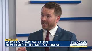 Who is Michael Whatley New head of the RNC is from NC [upl. by Ilegna153]