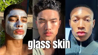 how to get glass skin as a man [upl. by Boggs]