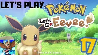 Pokemon Lets Go Eevee Walkthrough 17  Mr Fuji  Rainbow Badge [upl. by Morice]