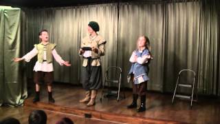 Shakespeare Snippets for Kids by Kids  Taming of the Shrew  Baptista Gremio and Tranio [upl. by Akkimat844]