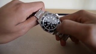 Rolex Submariner side by side with Nautilus 5711 [upl. by Rahab944]