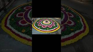 flowerrangoli ideas for festivalsflowerrangoli devotional divine colors spirituality [upl. by Ellenaj]