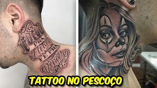 MELHORES TATUAGENS PRO PESCOÇO [upl. by Tsnre]