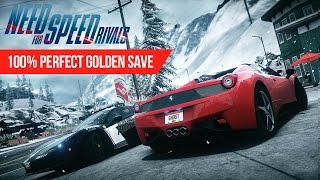 Need For Speed Rival 100 Perfect Golden Save [upl. by Fanning215]