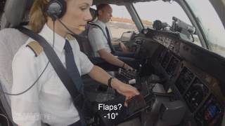 Pilotseyetv  Lufthansa Cargo MD11  Departure from Sao Paulo English Subtitles [upl. by Hazard]