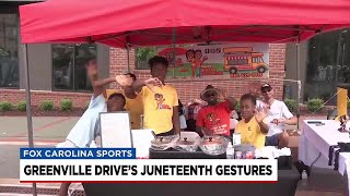 Greenville Drive Juneteenth [upl. by Nosniv2]