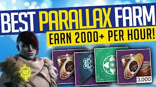 Destiny 2  BEST PARALLAX TRAJECTORY FARM How To Farm 2000 Per Hour Season of the Lost [upl. by Neyud]