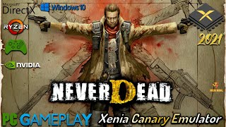 XENIA NeverDead PC Gameplay  Xenia Canary  Full Playable  Xbox 360 Emulator  2021 Latest [upl. by Mirilla359]