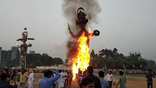 Meghnad IndraJeet Dehan Dusshera 2018 Jalandhar Cantt [upl. by Jeromy956]