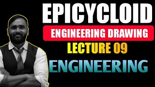 EPICYCLOID ENGINEERING DRAWING  ENGINEERING DRAWING  LECTURE 09 PRADEEP GIRI SIR [upl. by Aseeram92]