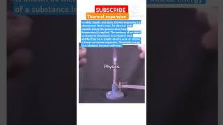 thermal expansion experiment study science exams physics math iran israel war [upl. by Llenoil]