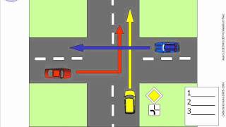 code de la route les priorités partie 1wmv [upl. by Airamat]