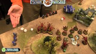 Tyranids vs Imperial Guard and Space Marines Warhammer 40k Battle Report  Beat The Cooler Ep 101 [upl. by Otcefrep269]