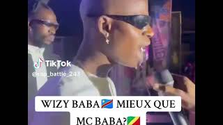 WIZY BABA🇨🇩 DÉFIE MC BABA 🇨🇬 QUI EST LE MEILLEUR RAPPEUR MUET 🤔🤔 [upl. by Hesther162]