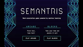 Semantris  Blocks  MEMEdicine plays Word Games [upl. by Mclaughlin172]