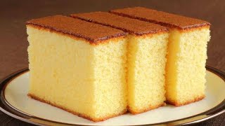 Eggless Sponge Cake  Without Oven  Eggless Vanilla Cake [upl. by Hut290]