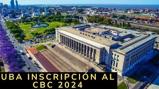 Todo lo que hay que saber para las inscripciones UBA 2024 Uba [upl. by Aicirtac]