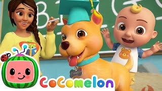 Bingos First Day at School 🐶 Baby JJs BINGO Spelling Song  CoComelon Nursery Rhymes amp Kids Songs [upl. by Keverian]