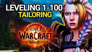 Tailoring Leveling Guide 1100  The War Within Professions [upl. by Brittne573]