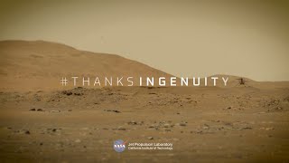 ThanksIngenuity – NASA’s Mars Helicopter Team Says Goodbye [upl. by Llewej]