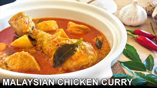 Malaysian Chicken Curry From Scratch  Using Only Fresh Ingredients [upl. by Atsyrc]