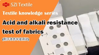 Acid and alkali resistance test of fabrics｜Test for color fastness to perspiration｜Shorts [upl. by Karry486]