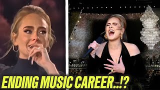 Adele EMOTIONAL Announcement During Concert at Munich 2024  SHOCKING adele celebritynews [upl. by Eudoxia624]