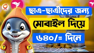 টাকা ইনকাম করার সহজ উপায়  100 Payment Paid‼ Online income 2024  টাকা ইনকাম করার app 2024 [upl. by Whittemore]