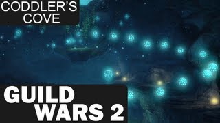 Guild Wars 2  Coddlers Cove Jumping Puzzle Feat Luck [upl. by Elia]