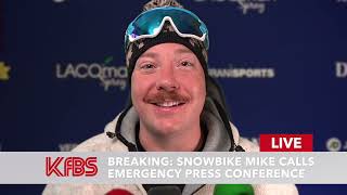 SnowBikeMike Holds a Press Conference [upl. by Blunt]