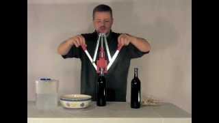 Making Wine from a Kit Part IV Bottling Wine [upl. by Weinberg]