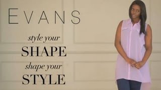 How To Dress For A Pear Shape  The Shape Experts  Evans [upl. by O'Mahony]