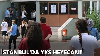 İstanbulda YKS heyecanı Sınava geç kalan öğrenciler gözyaşlarını tutamadı [upl. by Trik]