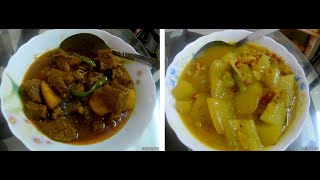 গরুর মাংস ও চিংড়ি দিয়ে শসা রান্না ।। Special Recipe for Lunch [upl. by Ennaxor]