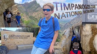 A Kids Hike Up to Timpanogos Cave National Monument  Part 1 [upl. by Eityak]