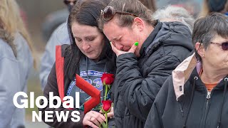 Nova Scotia marks 1st anniversary of mass shooting with ceremony in Truro  FULL [upl. by Musser784]