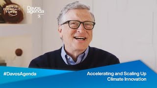 Accelerating and Scaling Up Climate Innovation  Davos Agenda 2022 [upl. by Nylodam]